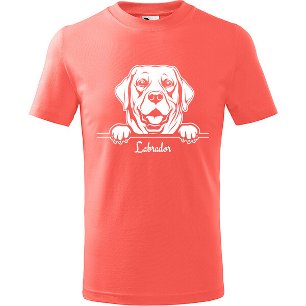 T-ričko Labrador, detské tričko s vlastným textom 21918251