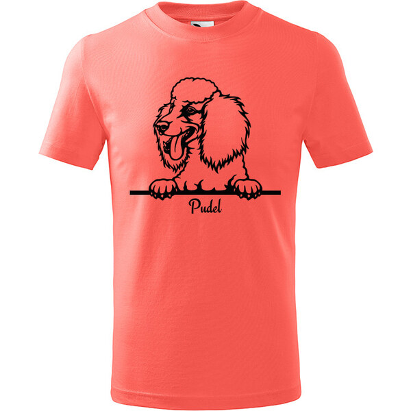 T-ričko Pudel, detské tričko s vlastným textom 21918261
