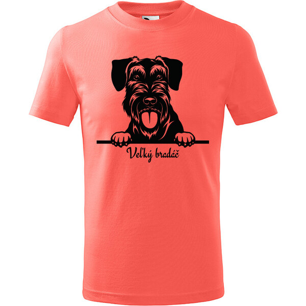 T-ričko Veľký brádáč, detské tričko s vlastným textom 21918267