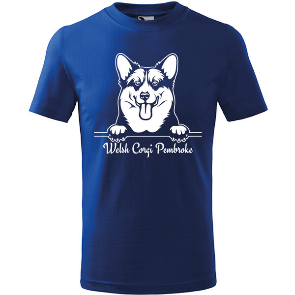 T-ričko Welsh Corgi Pembroke, detské tričko s vlastným textom 21918270