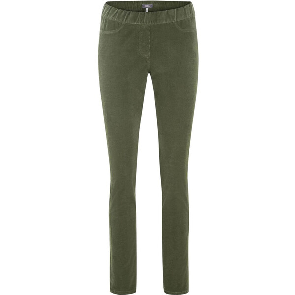 Glara Dámske biobavlnené menčestrové nohavice 32741019