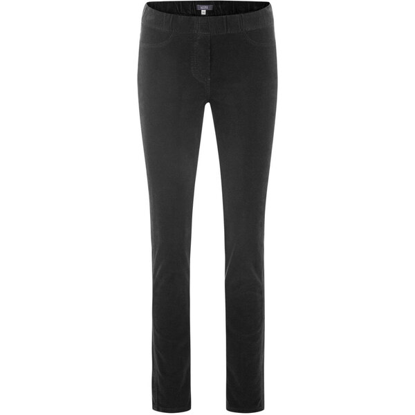 Glara Dámske biobavlnené menčestrové nohavice 32741020