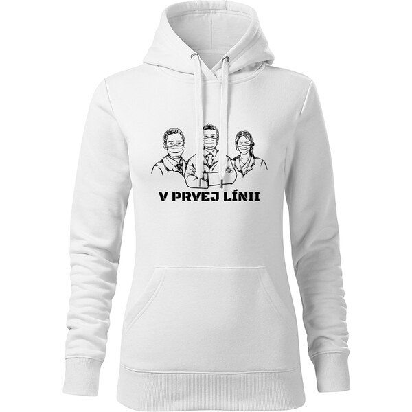 T-ričko V prvej línii dámska mikina 21940283