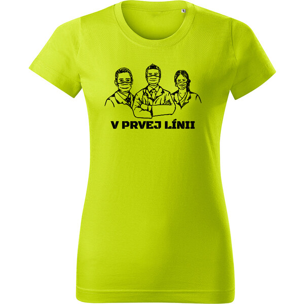 T-ričko V prvej línii, dámske tričko 21940289