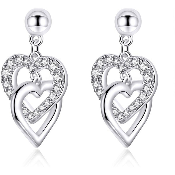 Dámske strieborné náušnice JENNIFER 45251182