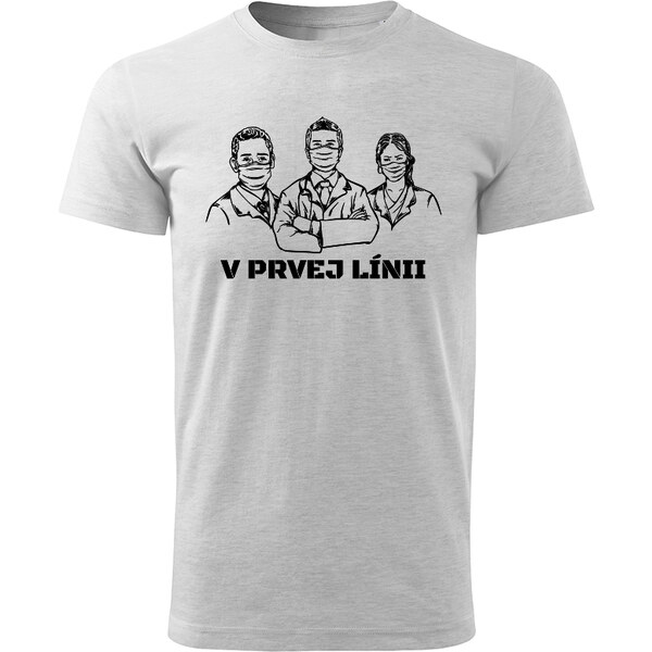 T-ričko V prvej línii pánske tričko 21951697
