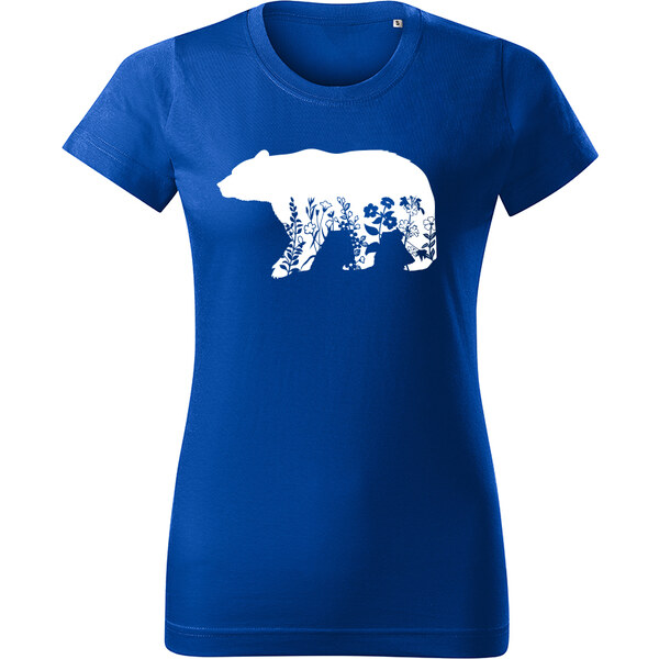 T-ričko Medveď flor, dámske tričko 21956432