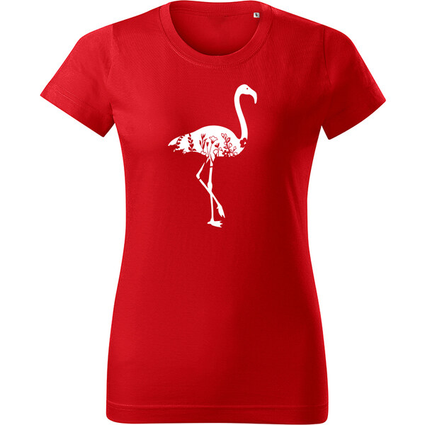 T-ričko Plameniak flor, dámske tričko 21956436