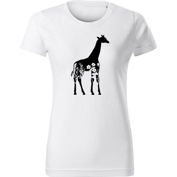 T-ričko Žirafa flor, dámske tričko 21963579