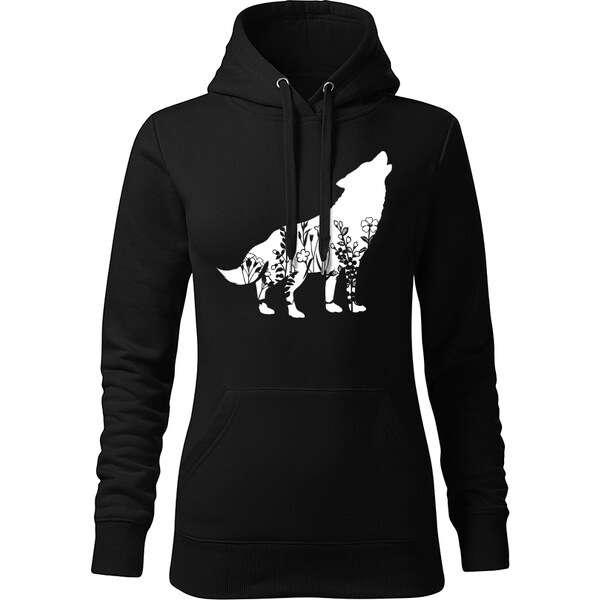 T-ričko Vlk flor, dámska mikina 21963597