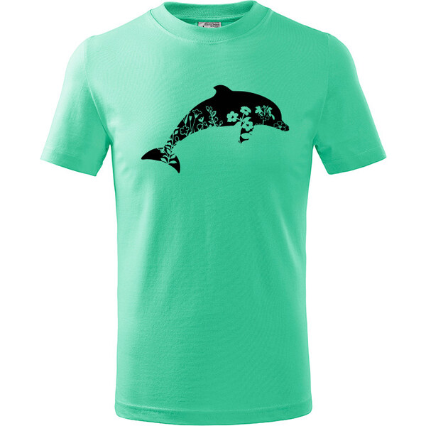 T-ričko Delfín flor detské tričko 21963600