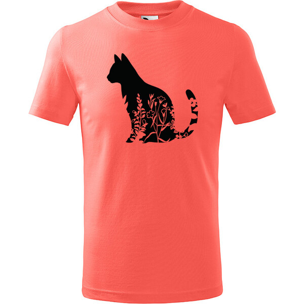 T-ričko Mačka ll flor detské tričko 21963603