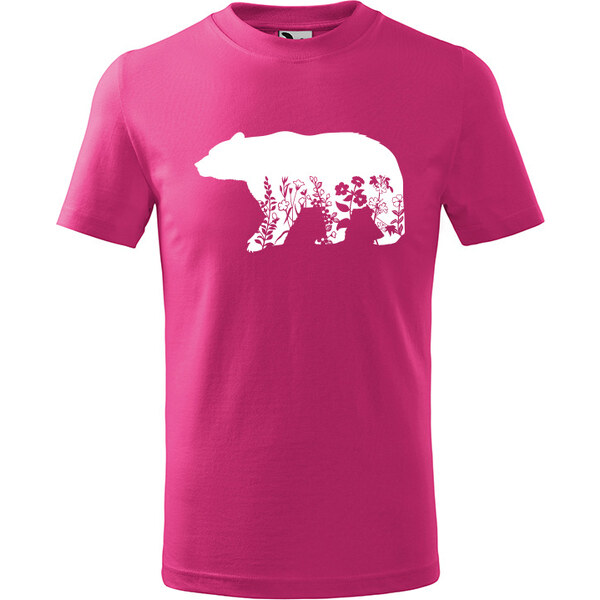 T-ričko Medveď flor detské tričko 21963604