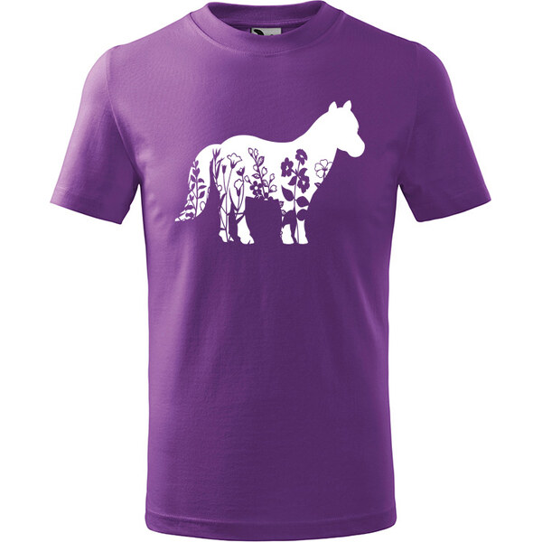 T-ričko Poník flor detské tričko 21963609