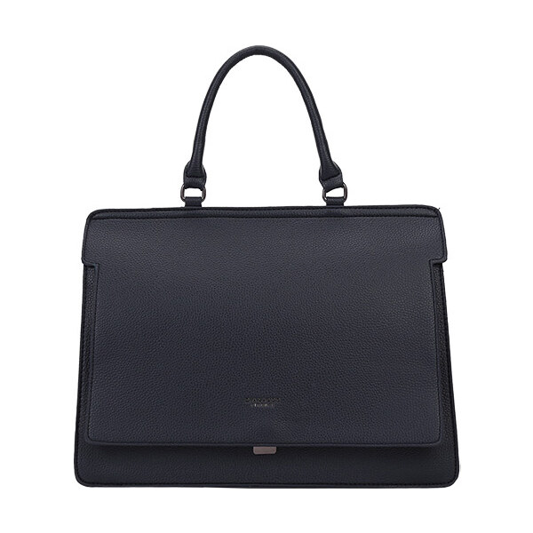 DIANA & CO Dámska aktovková taška crossbody aj do ruky tmavo modrá 21977470