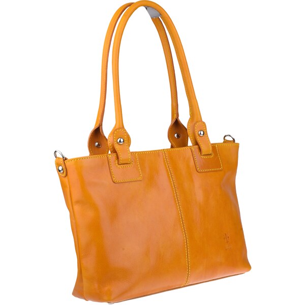 Žltá kožená talianska kabelka Giada Gialla NovaKabelka.sk 21986476