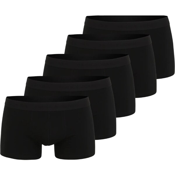 JACK & JONES Boxerky čierna 31050246