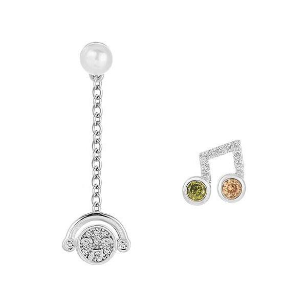 SWAROVSKI Elements Swarovski e. asymetrické náušnice Music see3037 14220834