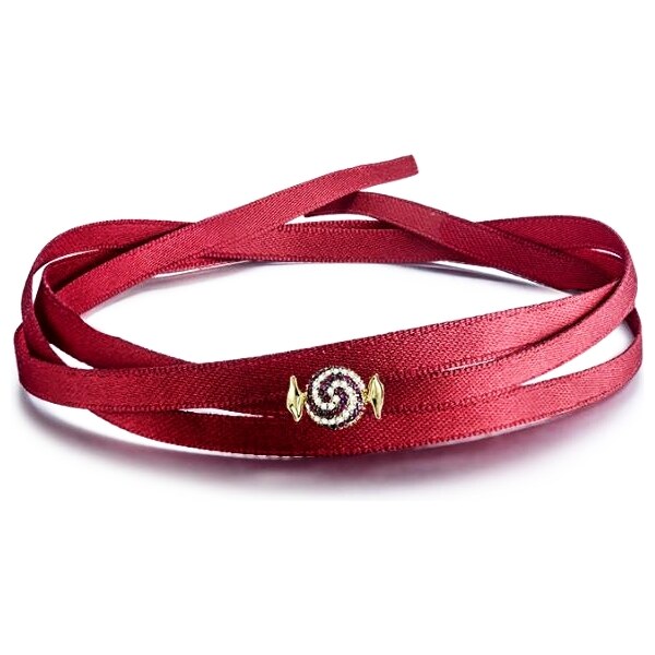 SWAROVSKI Elements Swarovski e. červený náramok, náhrdelník Wild Card 14614515