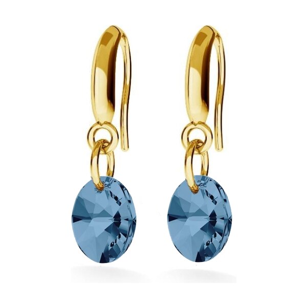 SWAROVSKI Elements Swarovski e. dámske náušnice Deep Blue Treasure, 16713155