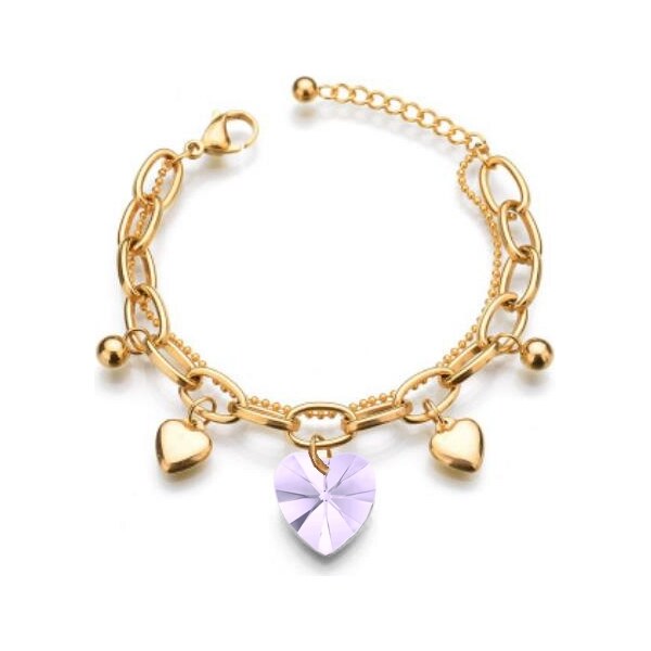 SWAROVSKI Elements SWAROVSKI E. NÁRAMOK LOVELY MAUVE SEB5561 67099654