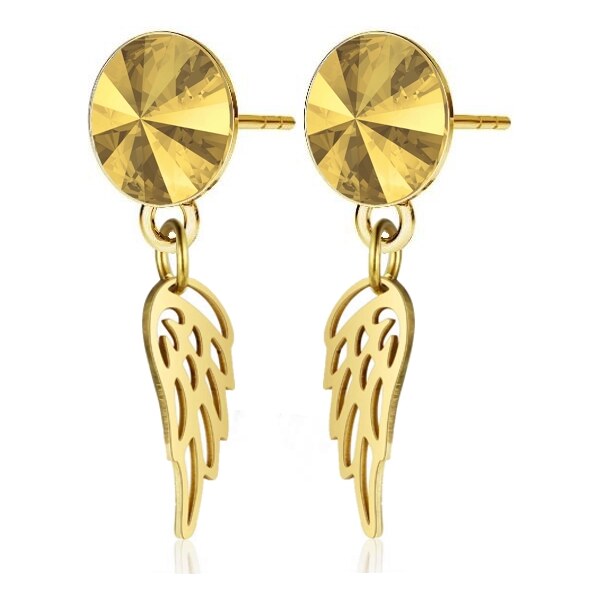 SWAROVSKI Elements Swarovski e. náušnice Angel Wings, anjelske krídla 16944164