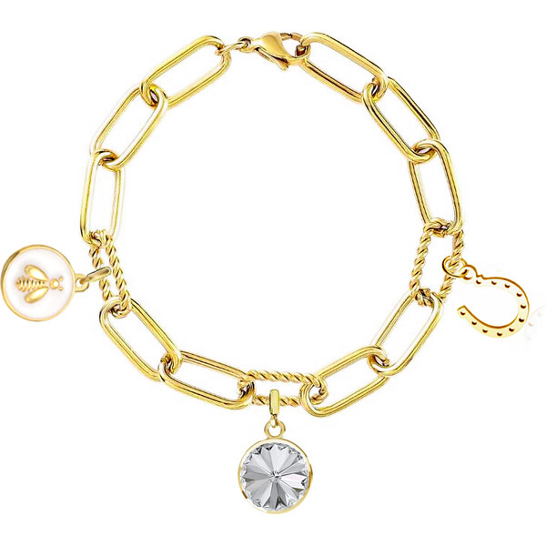 SWAROVSKI Elements Swarovski e. náramok Hardy Bee seb5585 17410240