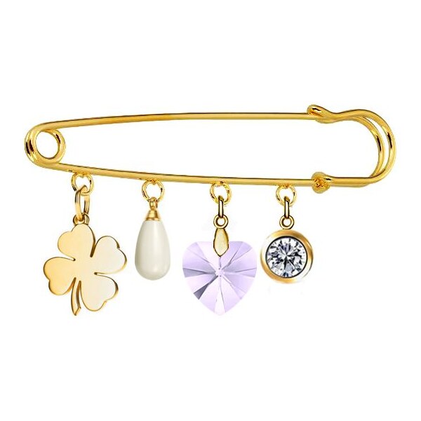 SWAROVSKI Elements Swarovski e. brošňa Lucky Wheel 18824579