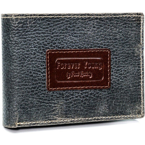 Kožená šedá pánska peňaženka v krabičke RFID Forever Young 22002439
