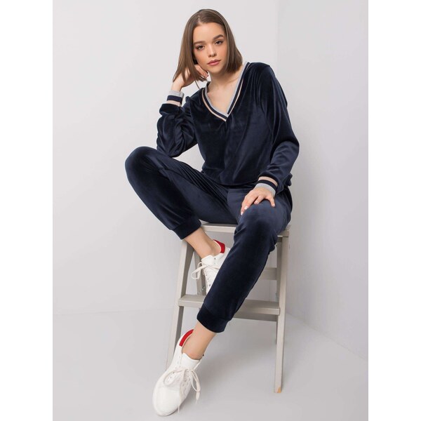 RUE PARIS Set-HV-KMPL-R827-2.04X-navy blue 64682244