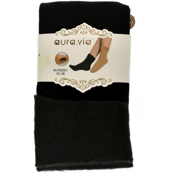AURA.VIA Čierne ponožky ZAARA 22028445