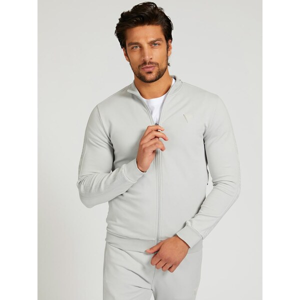 Pánska tepláková bunda U1GA12 K6ZS1 - G9H0 šedá - Guess 22036768