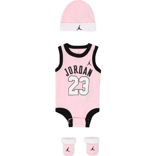 Jordan Set ružová / čierna / biela 52448309