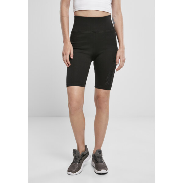 Urban Classics Womens high-waisted cycling shorts black/black 56049388