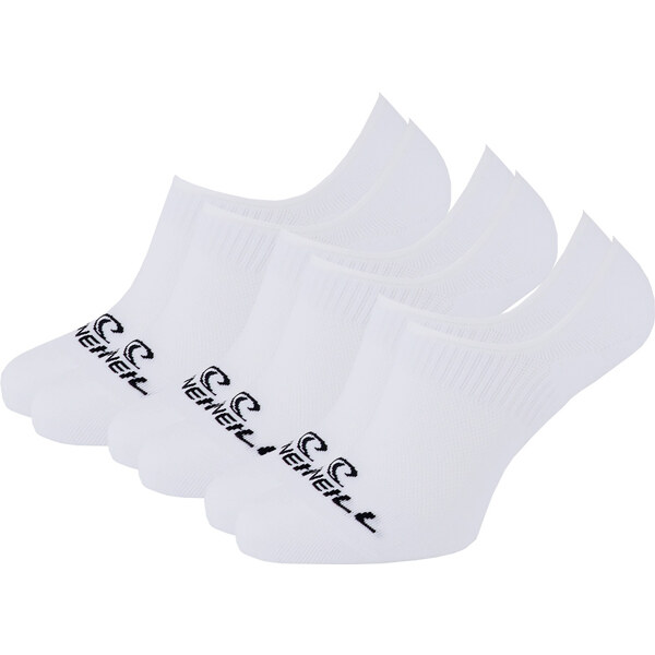 ONEILL - 3PACK neviditeľné biele ponožky 17061680