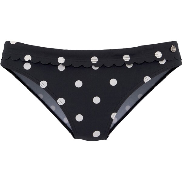 LASCANA Bikinové nohavičky čierna / biela 54224588
