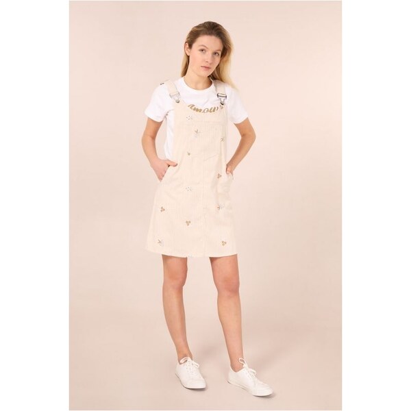 JOYSTORE.SK Béžová mini Sukňa na traky 22036995