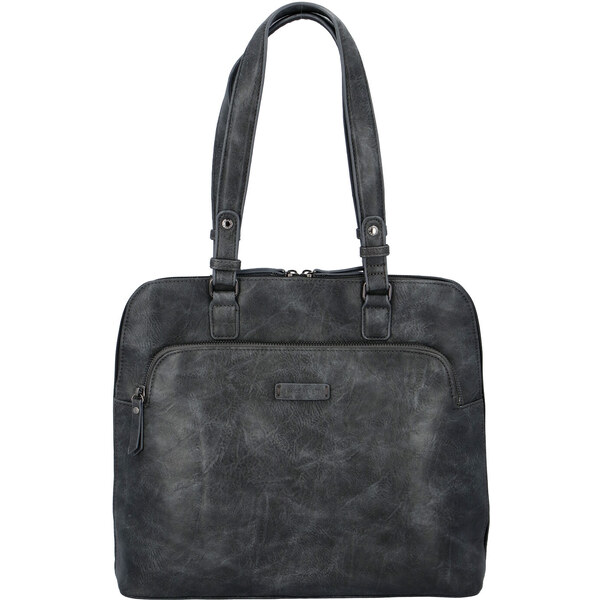 Dámska kabelka cez plece tmavosivá - Enrico Benetti Caeny šedá 22076964