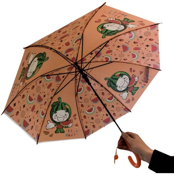 JOHN-C Detský oranžový dáždnik GRALE 22084136