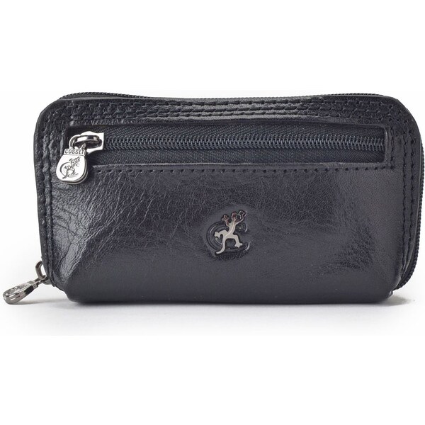 Kožená kľúčenka Cosset čierna 4475 Komodo C 64019867