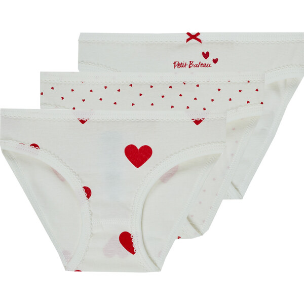 Petit Bateau Klasické nohavičky LOT 3 CULOTTES Petit Bateau 34567442