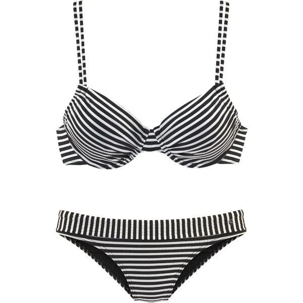 s.Oliver Bikiny čierna / biela 54224885