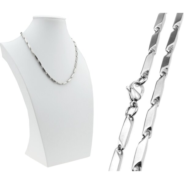 CITY STORM Retiazka v striebornej farbe z chirurgickej ocele Catalina 66889416