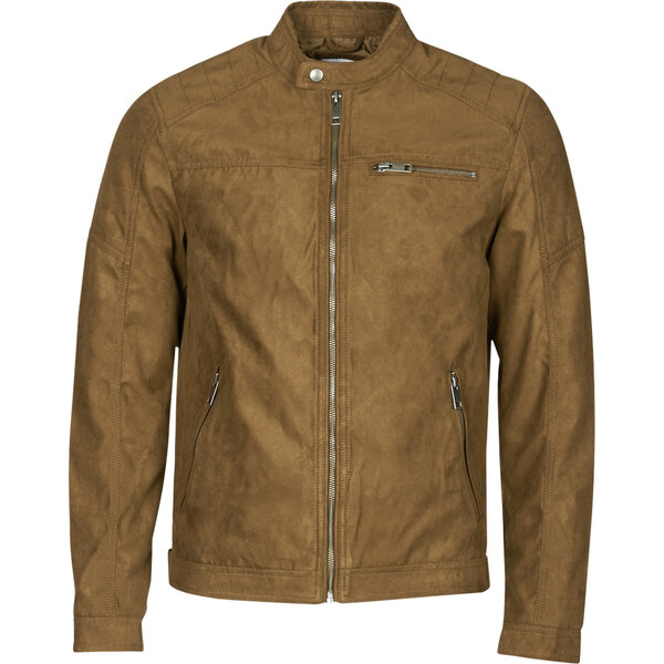 Jack & Jones Kožené bundy JJEROCKY Jack & Jones 26872289
