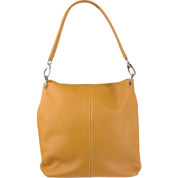 Žltá kožená talianska kabelka Fiora Gialla Scura NovaKabelka.sk 22200985