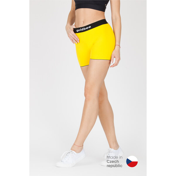 GoldBee Push-up mini šortky Farba: Žltá, Veľkosť: M 35811202