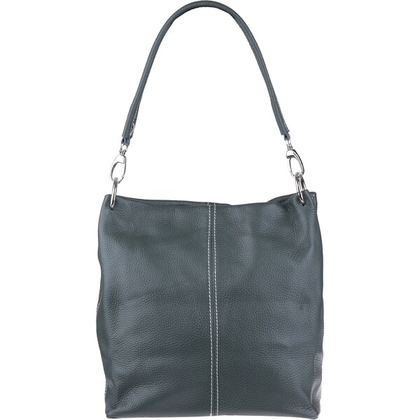 Zelená kožená talianska kabelka Fiora Verde Foresta NovaKabelka.sk 22200987