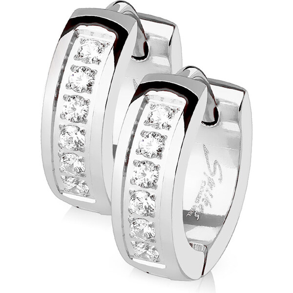 Dámske náušnice z chirurgickej ocele CLARISSA 23166826