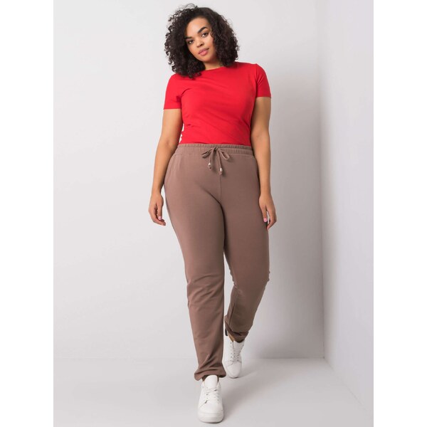 BASIC Feel Good Sweatpants-RV-DR-6301.88-brown 64685872