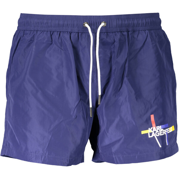 KARL LAGERFELD BEACHWEAR Kúpacie kraťasy Karl Lagerfeld modré 64709956